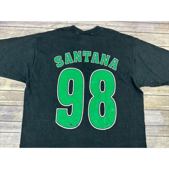 Vintage Carlos Santana Pro Player T-shirt Mens Size XL Black Short Sleeve - Picture 9 of 13